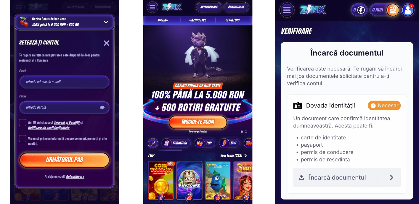 Zinx casino